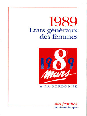 cover image of États généraux des femmes